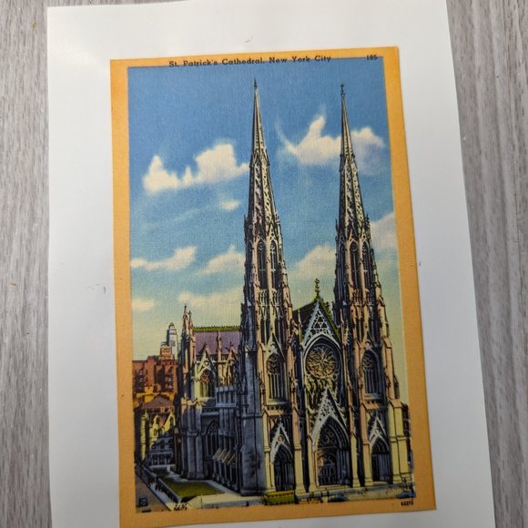 Vintage Framed 4 New York City Postcards - Picture 7 of 12